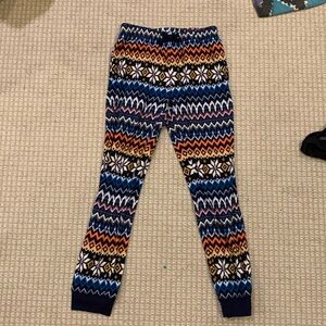 Old navy winter/christmas colorful pajamas